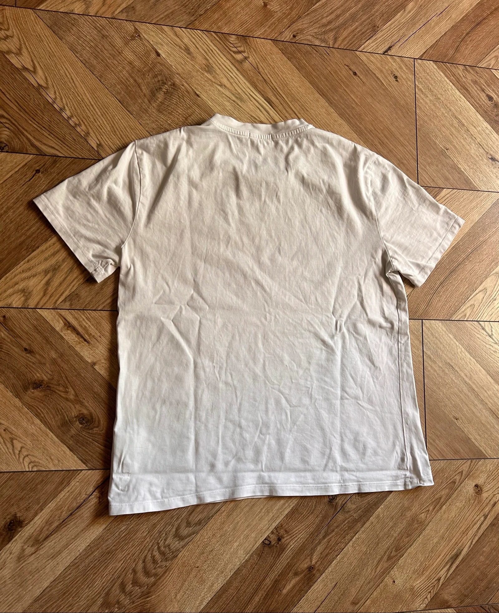 👕 White BZB T-shirt — Size M — 100% Cotton – photo 8